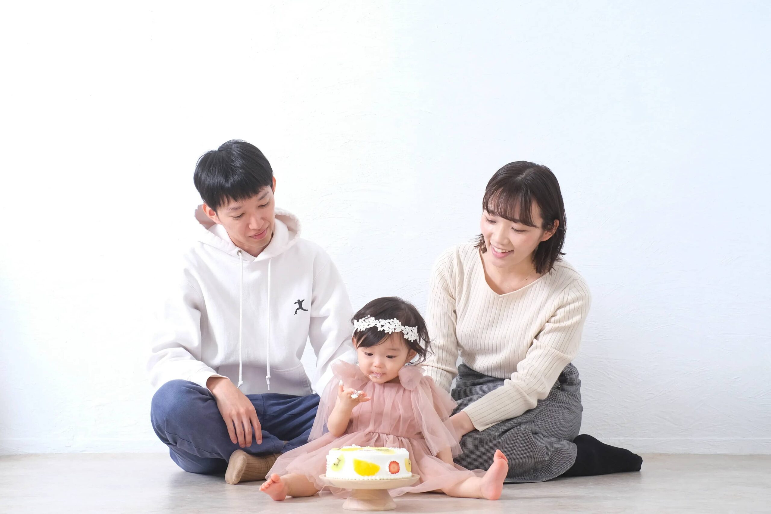 誕生祝いの撮影作例｜富山の写真館スタジオbe