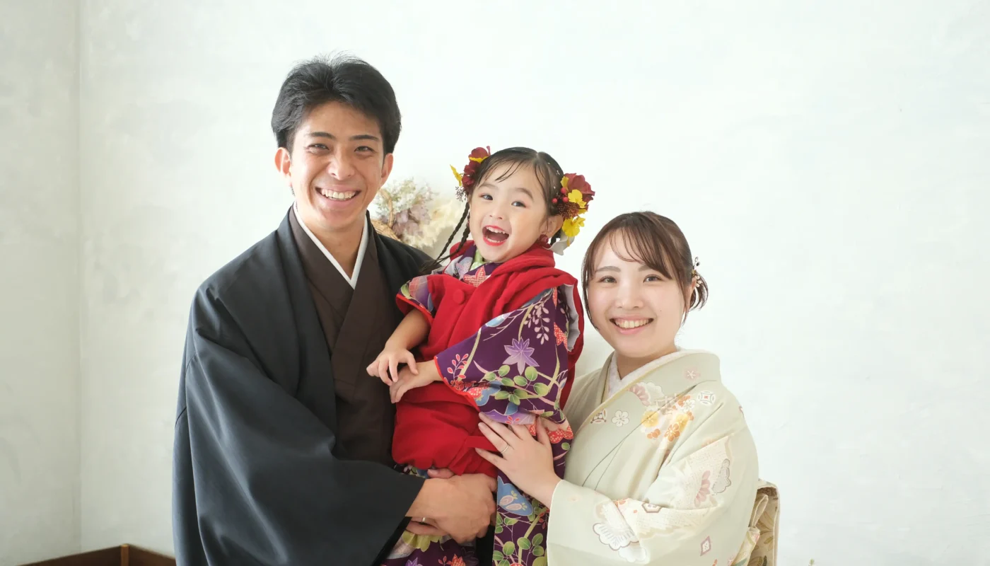 七五三　衣装レンタル　和装　被布