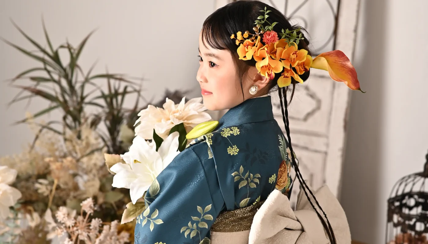 7才　七五三　女児　和装