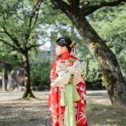和装　七五三　ロケ